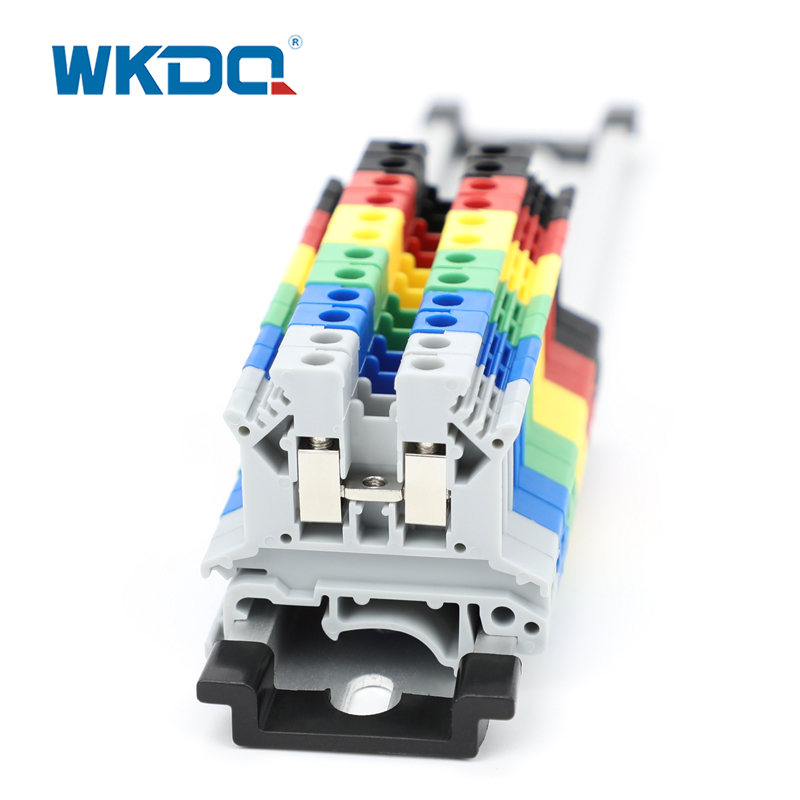 WKDQ의 새로운 JUK 2.5 나사 클램핑 터미널을 사용할 수 있으므로 전기 연결 품질에 대한 새로운 표준을 설정합니다.
