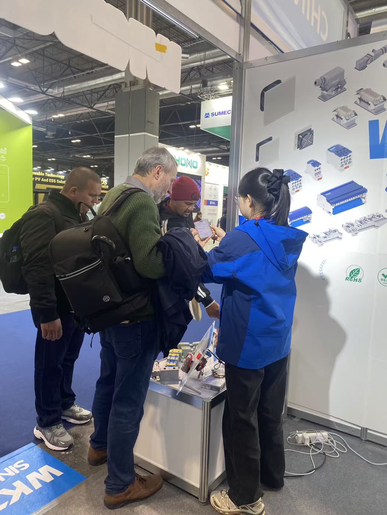 WONKE ELECTRIC, MATELEC 2025 - 터미널 블록에서 강렬한 인상을 남겼습니다!!