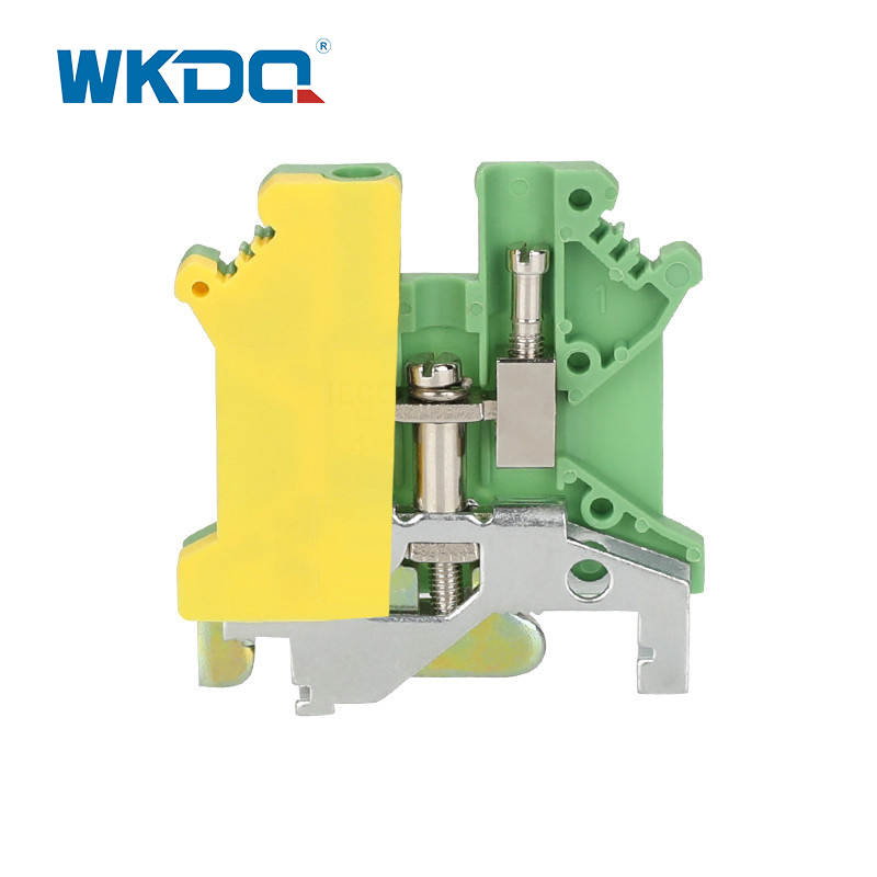 800V 41A 나사 DIN 레일 접지 와이어 터미널 블록