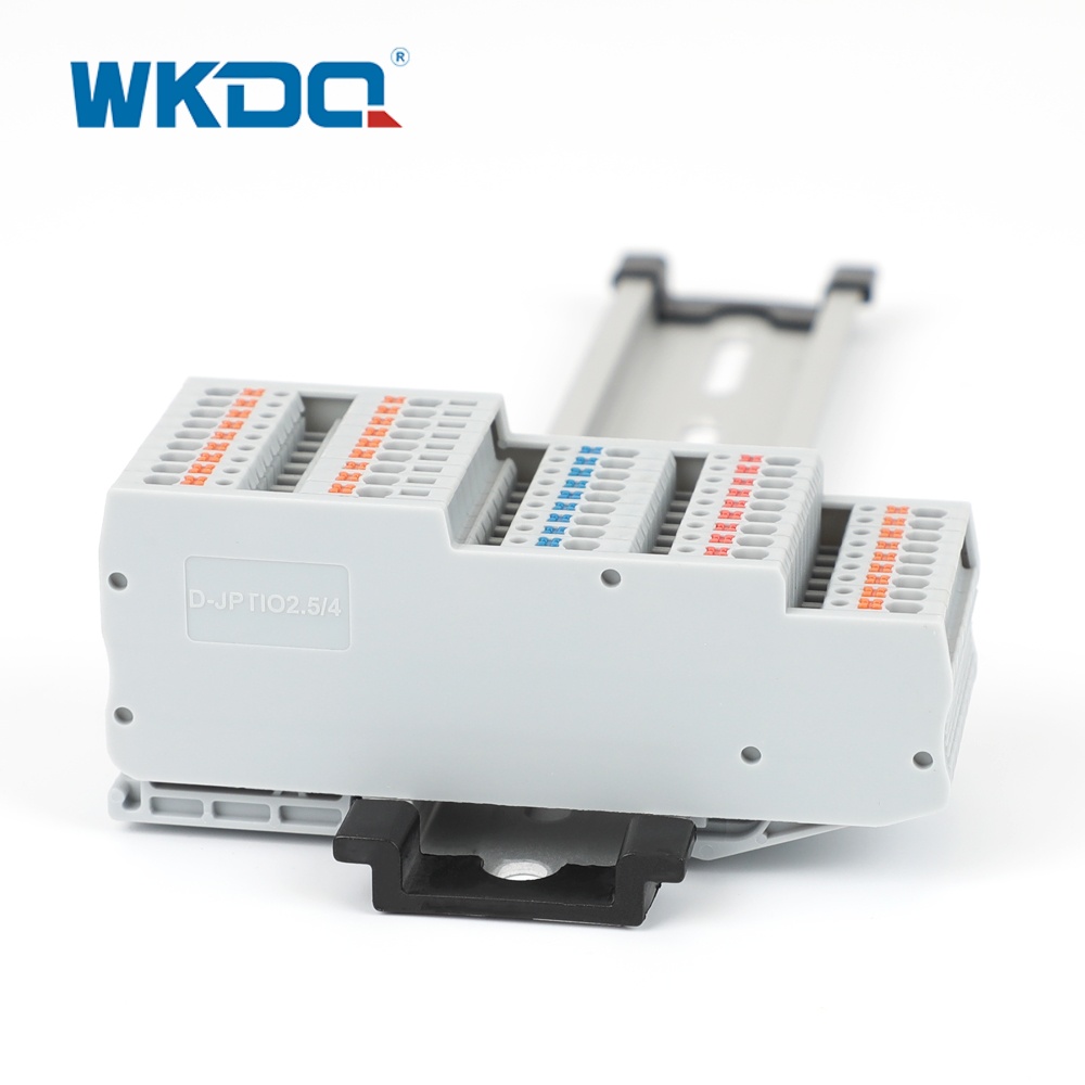 D JPTIO2.5 4 소프트 와이어 터미널 블록 커버