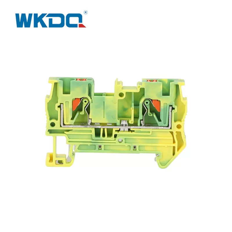 끝 구획 지구 접지 정면 입장 방어적인 IEC 60947-7-1 기준에서 JPT 4-PE 밀어넣기