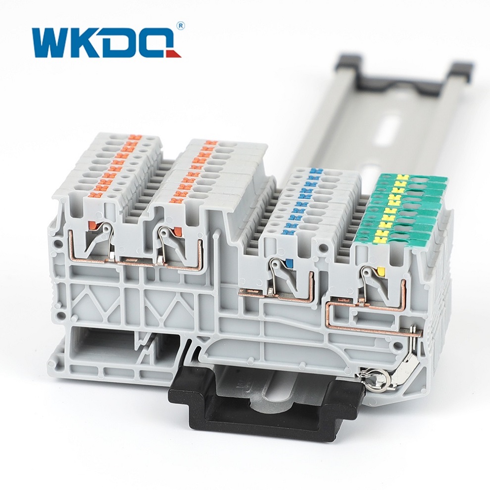 PTIO1.5/S/3 PE 푸시인 연결 접지 단자대 센서 액츄에이터