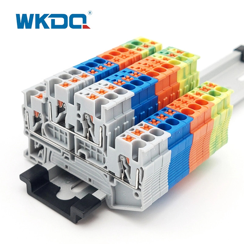 소음 가로장 산 끝 구획 IEC 60947-7-1 기준을 통해서 연결 급식을 밀어 넣으십시오