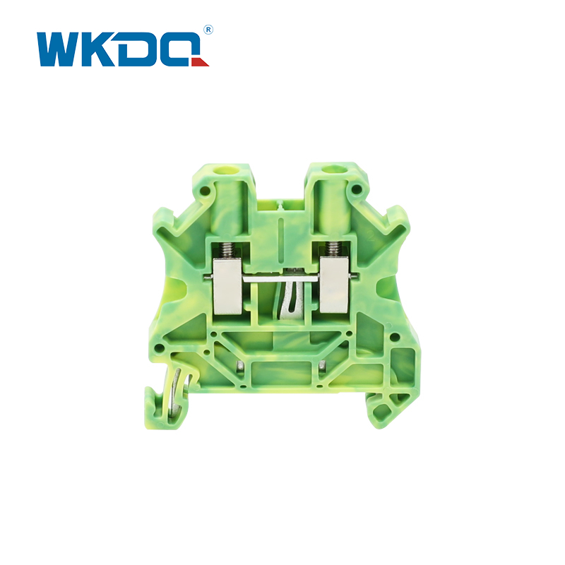 Earth Din Rail 터미널 블록을 조입니다